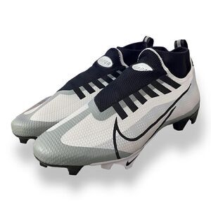 Nike Vapor Edge Pro 360 Football Cleats White Pure Platinum DQ3670-100 size 12.5